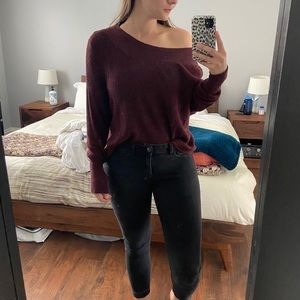 Free People Off Shoulder Sweater
